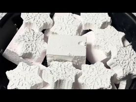 Gritty Snowflakes & Chalk Blocks