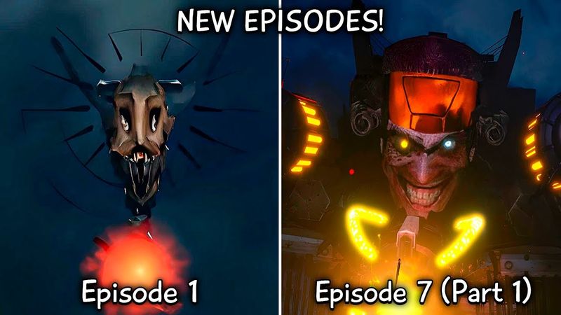 Skibidi Lock In 1 - 7 (part 1) All Episodes (+SECRET SCENES) Upgraded Titan G-Man V6 (Episode 8?)