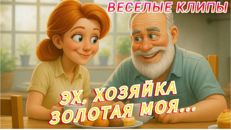 Эх, хозяйка золотая моя Весёлые клипы с юмором Русские хиты 2025😂
