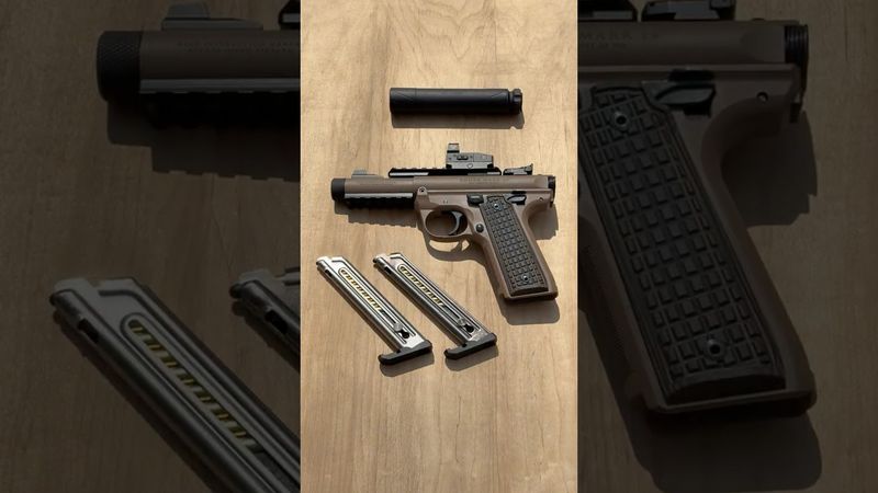 Suppressed Ruger Mark IV