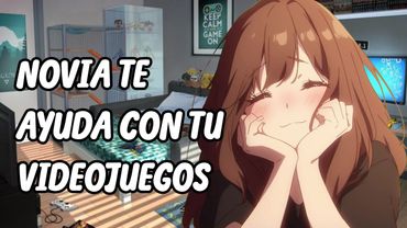 ASMR Novia | Te ayudo a organizar tus videojuegos | Soft Spoken| Roleplay | Kaz RP 🦋
