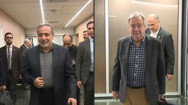 Iranian Foreign Minister and UN chief arrive in Rio for BRICS summit | AFP