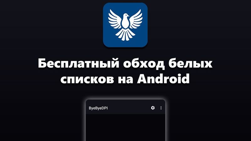 Бесплатно обходим белые списки и абсолютно любые блокировки на Android при помощи ByeByeDPI