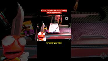 Bible Adventures is a real NES game that you can play in High on Life 2! #gamescom2025 #highonlife2