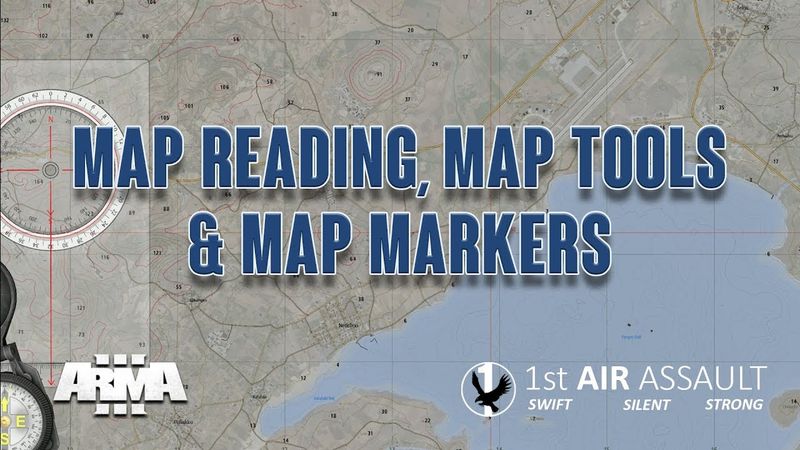 Map Reading, Map Tools and Markers - Reading and using the Arma 3 Map #Arma3