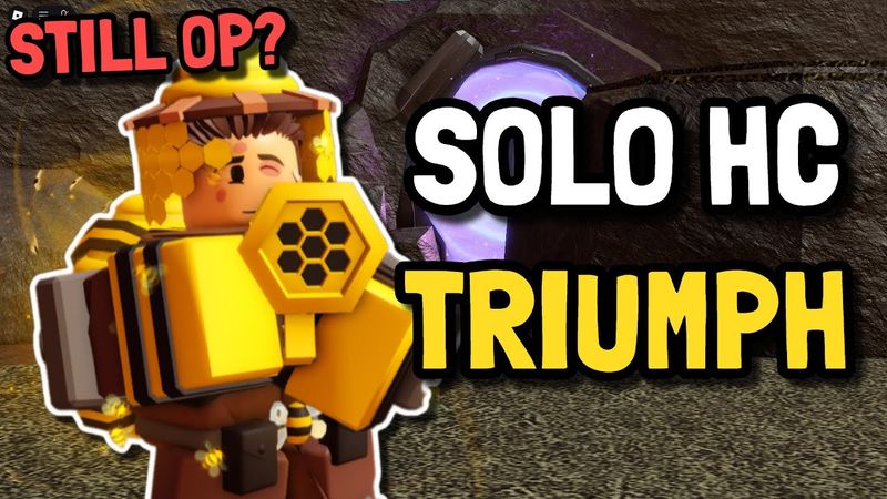 SOLO HARDCORE TRIUMPH WITH NERFED SWARMER | Still OP? | Roblox TDS Swarmer Update