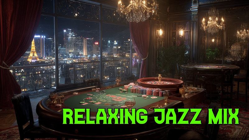 Casino Jazz Music 🎷 Relaxing Background for Poker, Blackjack & Slots