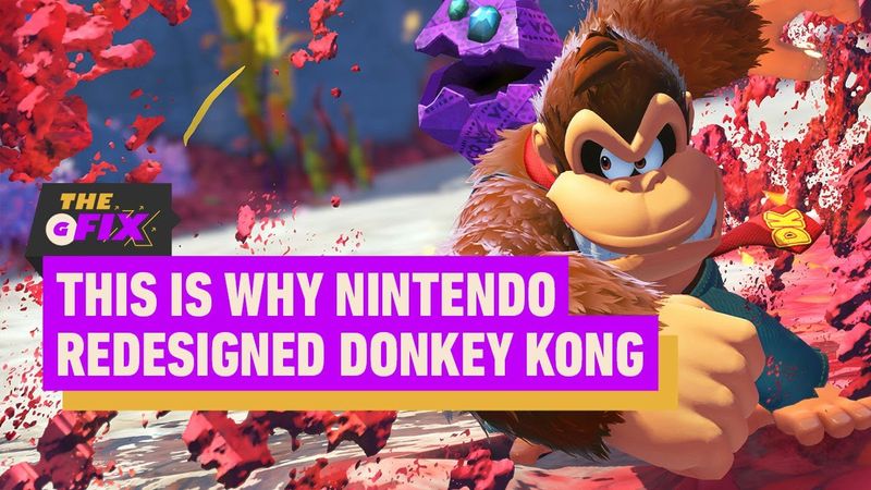 Donkey Kong's New Redesign Explained by Shigeru Miyamoto - IGN Daily Fix