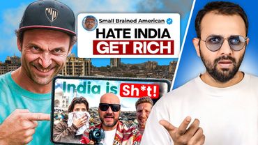 How Foreign Vloggers Get RICH by Hating India!