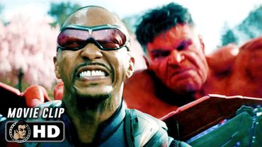 Red Hulk Vs Sam Wilson - Final Fight Scene | CAPTAIN AMERICA: BRAVE NEW WORLD (2025) Movie CLIP HD