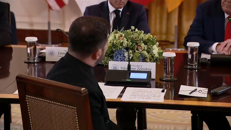 Zelensky says he had "best" conversation with President Trump in Washington | AFP