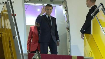 France's Macron arrives in Vietnam for Southeast Asia tour | AFP