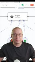 Умный Агент за 5 минут и то удивляет. #автоматизация #n8n #фриланс #удаленка #ai #программист 