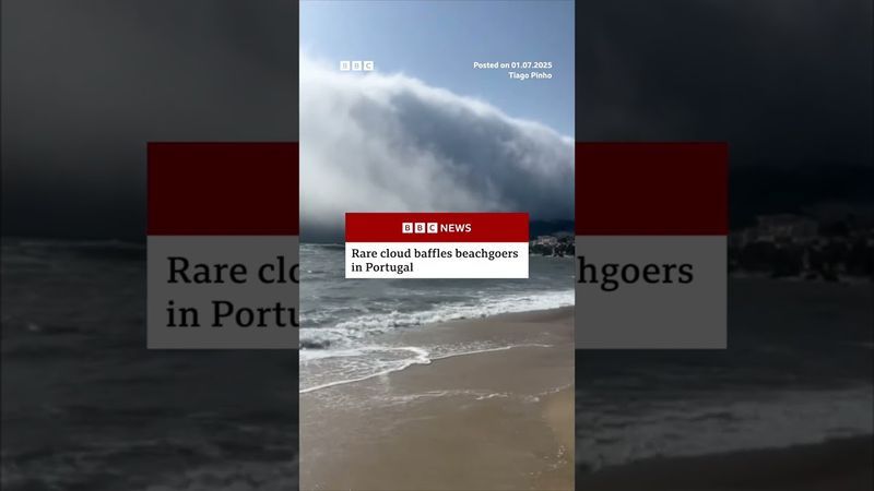 |The "roll cloud" formed due to cool air coming into contact with warmer temperatures. #Cloud