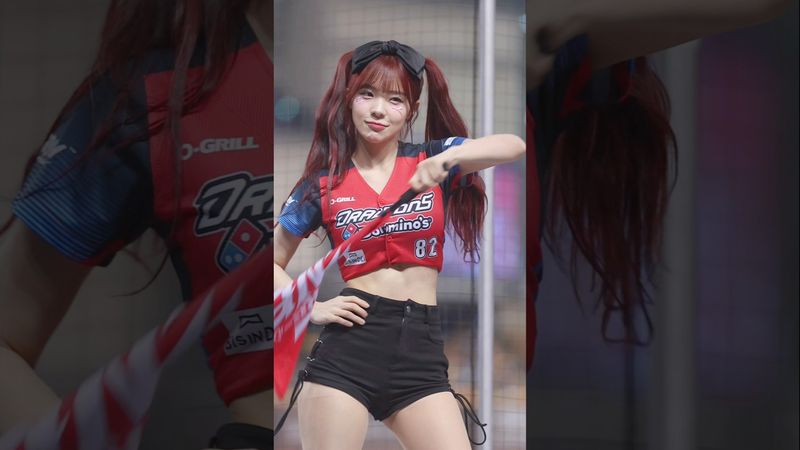 總是被多慧的笑容與活力鼓舞著❤️@lee_dahye #李多慧 #이다혜 #cheerleader #치어리더 #啦啦隊 #中華職棒 #cpbl #味全龍 #baseball #台湾野球チア#棒球