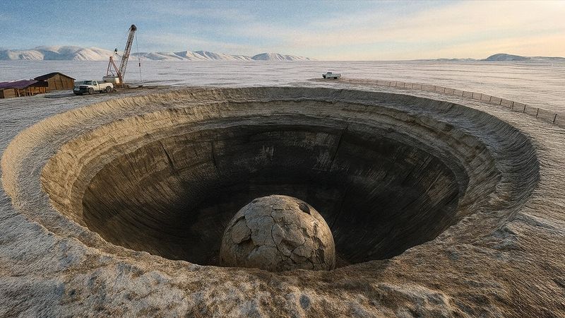 Этот загадочный кратер может быть старше самих континентов