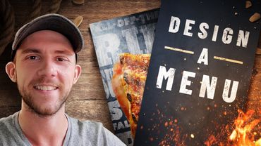 Design de Cardápio de Restaurante | Tutorial de Photoshop e Illustrator