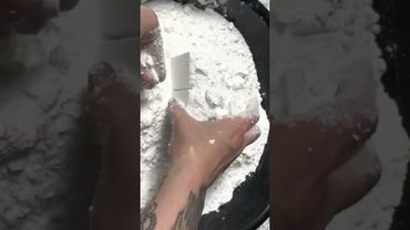 Chalk Powder Covered Fresh Chalk