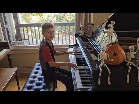 Spooky, Scary Skeletons (jazzy ragtime swing version) - Andrew Gold (Arr. Rafal Bienias) 