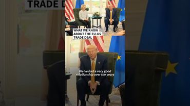 What we know about the EU-US trade deal | AFP #shorts