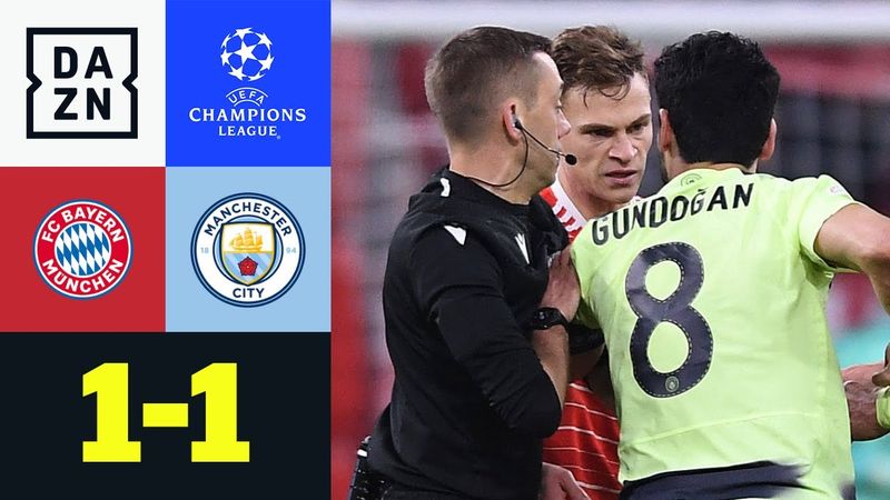 Schiri sorgt für Riesen-Kontroverse: FC Bayern - Manchester City | UEFA Champions League | DAZN
