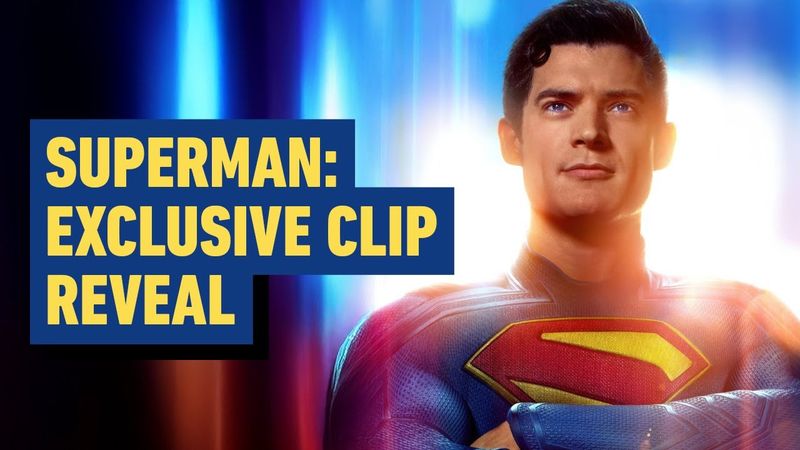 Superman Exclusive Clip Reveal Livestream