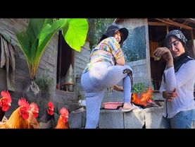 From Soil to Food 🍲 Cooking Azerbaijani Yatimche with Sev Village Girls| village life