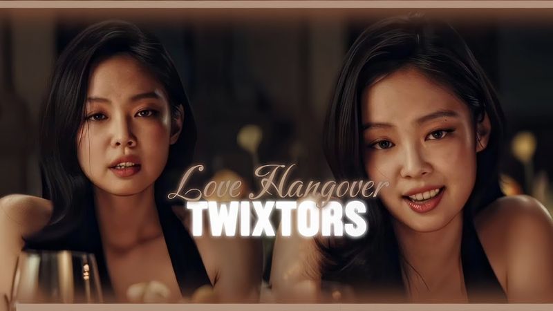 [4K] JENNIE 'LOVE HANGOVER' MV TWIXTORS | AE SHARPENED |