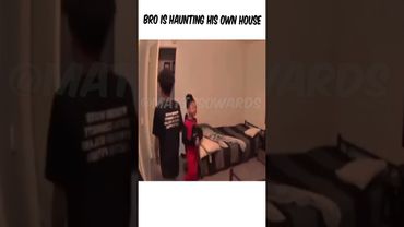 Bro is haunting his own house #shorts #fyp #viral