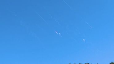 Missiles streak across West Bank sky as Iran fires new salvo at Israel | AFP