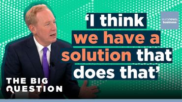 Could Trump force Microsoft to give him EU data? | Brad Smith, President | The Big Question
