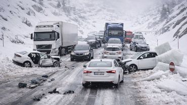 Icy Road Madness! 1 Second of Calm, Then TOTAL CHAOS