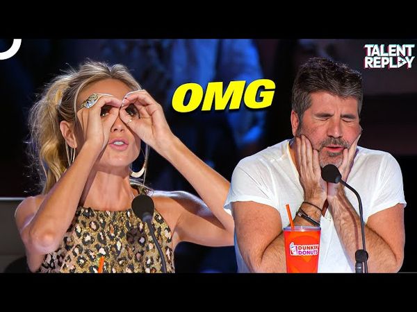 Simon Cowell Left SPEECHLESS By ThroWings | America's Got Talent