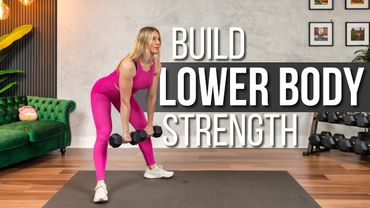 25 min. Allenamento di forza per la parte inferiore del corpo per definizione e muscoli