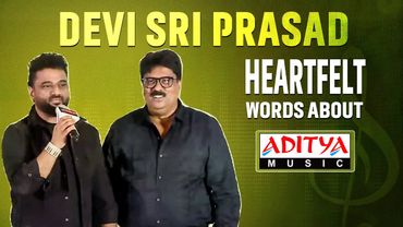 Devi Sri Prasad Heartfelt Words About Aditya Music | Let’s Live This Moment Song Event |Junior Movie