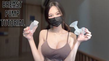 [4K] Breastfeeding with Aoki | Tips & Breast Pump Tutorial | Pump With Me