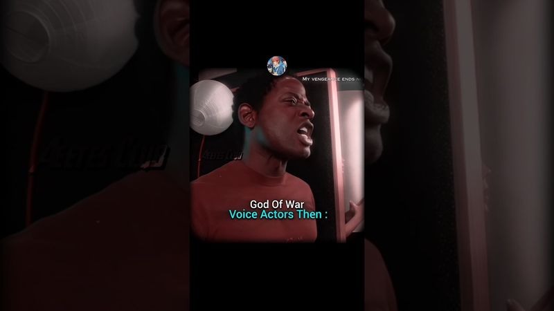 God Of War Voice Actors • Then VS Now 🔥 #shorts #godofwar