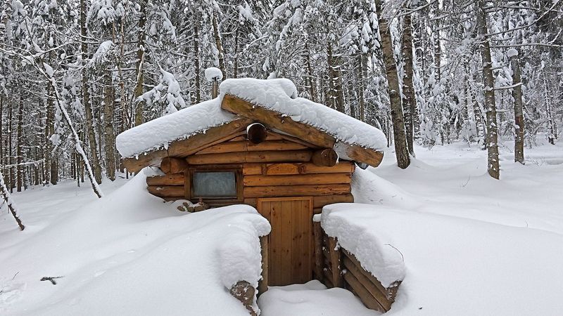 ЗЕМЛЯНКА УТОНУЛА В СНЕГУ | ЕЛЕ ДОБРАЛСЯ ДО ИЗБУШКИ | Я ПОБЕДИЛ НЕ ЗВАННЫХ ЖИЛЬЦОВ