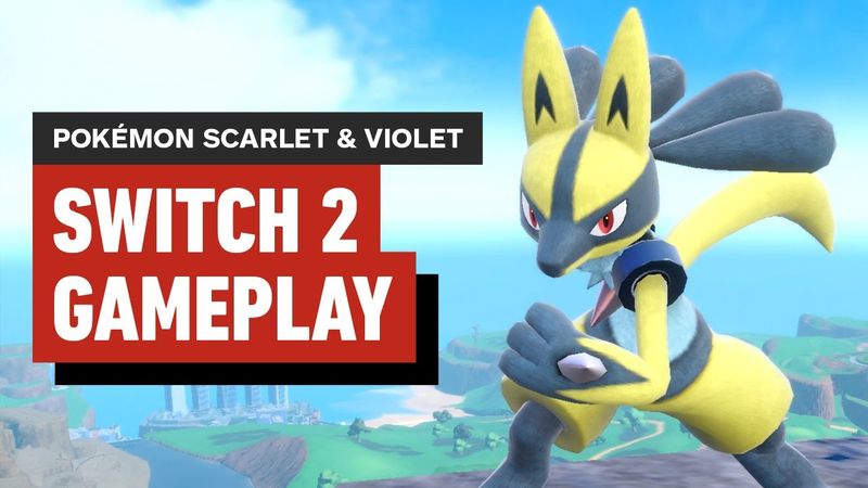 Pokémon Scarlet & Violet: 13 Minutes of Nintendo Switch 2 Gameplay