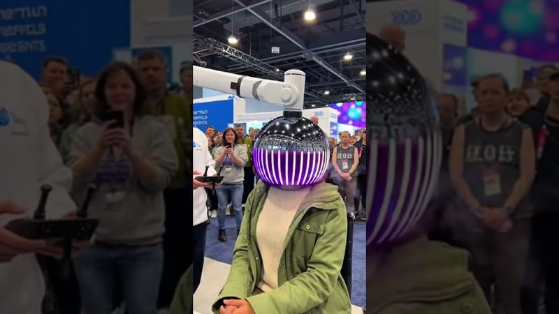 Il nuovissimo robot da salone AI di Dubai ti sorprenderà: AI Instant Curl Machine 4.0 💇‍♀️ Il fut...