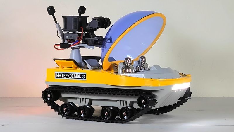 Тюнинг легендарной игрушки СССР: Планетоход ИНТЕРКОСМОС