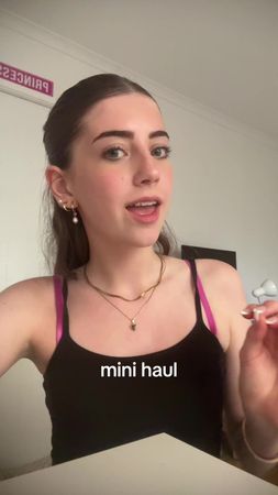 mini haul #haul #shopping #haultok #influencer #famous 