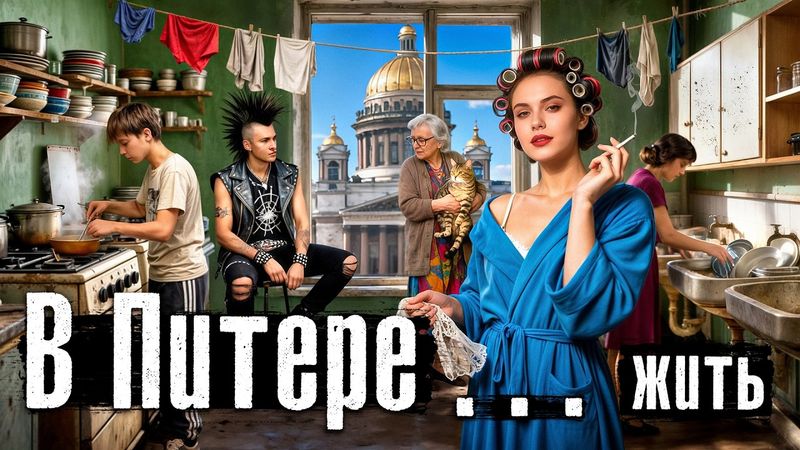 Санкт-Петербург: жизнь в коммуналках / Парадные и шаверма, столица баров и андеграунда @anton_lyadov