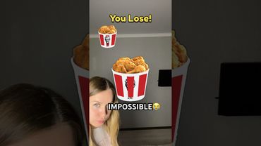 KFC Challenge🍟IMPOSSIBLE😭#shorts
