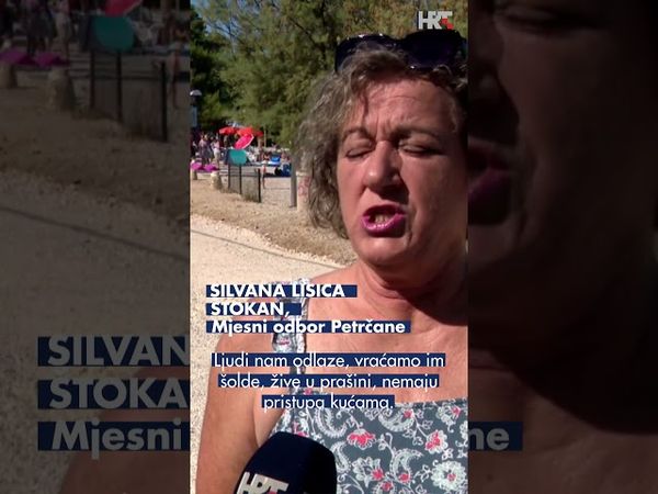 Zadarska rivijera: Umjesto cvrčaka, kupači slušaju zvukove bagera