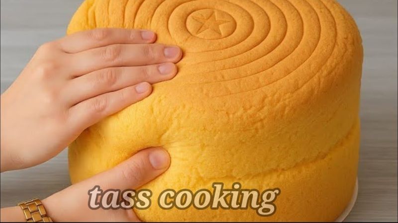 سرّ كعكة إسفنجية لا تتساقط! كعكة إسفنجية رقيقة.