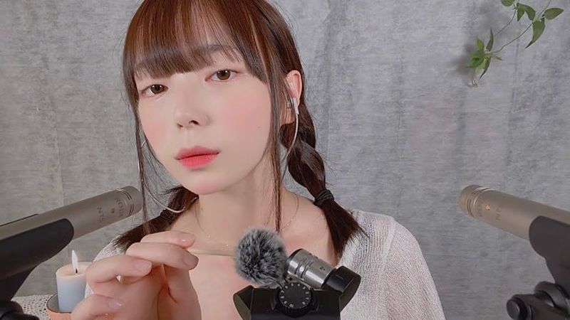 부드럽고 포근한 이어블로잉 & 마이크브러싱🌬️ ASMRㅣEarblowing & Mic Brushing ASMR
