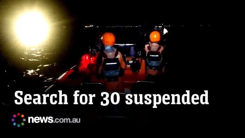 Search for 30 missing suspended after ferry sinks near Bali