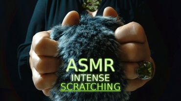 ASMR FAST, Aggressive, Chaotic, INTENSE, Deep Fluffy Mic Scratching You Can FEEL | Crisp Triggers