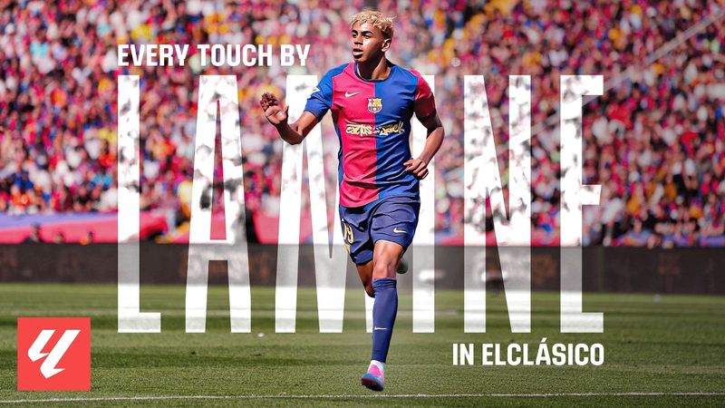 LAMINE YAMAL vs REAL MADRID | Todas sus ACCIONES en ELCLÁSICO 🔥